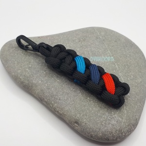 BMW paracord kulcstartó/táskadísz - táska & tok - kulcstartó & táskadísz - kulcstartó - Meska.hu