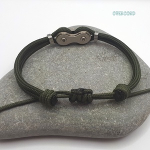 LÁNC - (állítható!) paracord karkötő - ékszer - karkötő - karperec - Meska.hu