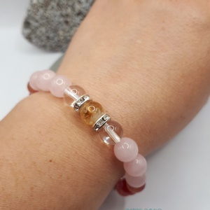 DETOX ásvány karkötő - ékszer - karkötő - gyöngyös karkötő - Meska.hu