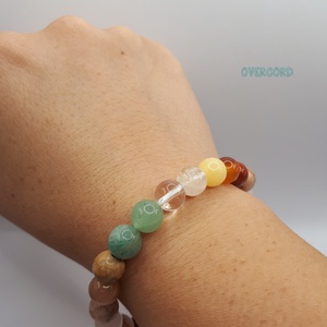 AUTUMN ásvány karkötő - ékszer - karkötő - gyöngyös karkötő - Meska.hu