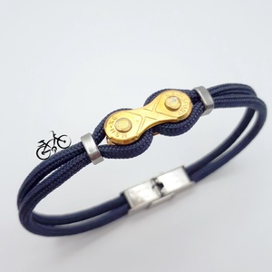 LÁNC (arany) paracord karkötő, Ékszer, Karkötő, Karperec, Ékszerkészítés, MESKA
