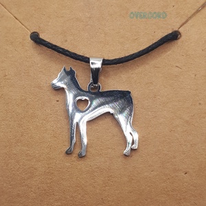 Staffordshire terrier/dog nemesacél MEDÁL/nyaklánc, Ékszer, Nyaklánc, Medál, Ékszerkészítés, MESKA