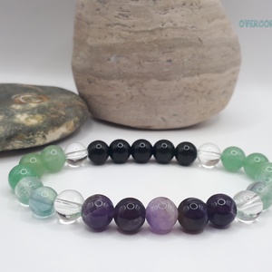 VÉDELEM ásvány karkötő, Ékszer, Karkötő, Gyöngyös karkötő, Ékszerkészítés, MESKA