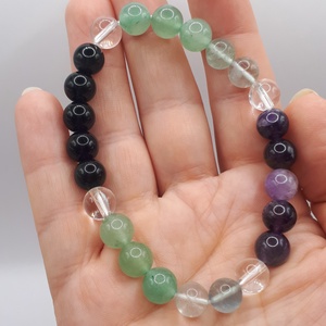 VÉDELEM ásvány karkötő - ékszer - karkötő - gyöngyös karkötő - Meska.hu