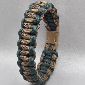 ZÖLD TEREP paracord karkötő, Ékszer, Karkötő, Fonott karkötő, Ékszerkészítés, Csomózás, MESKA
