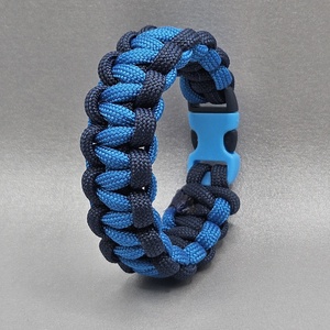 NIGHT paracord karkötő, Ékszer, Karkötő, Fonott karkötő, Ékszerkészítés, Csomózás, MESKA