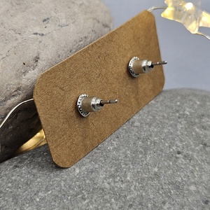 SELLŐ bedugós fülbevaló (1 pár) - ékszer - fülbevaló - pötty fülbevaló - Meska.hu