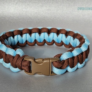 ÉG és FÖLD paracord karkötő - ékszer - karkötő - fonott karkötő - Meska.hu