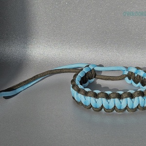 JEGES állítható paracord karkötő - ékszer - karkötő - fonott karkötő - Meska.hu