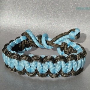 JEGES állítható paracord karkötő, Ékszer, Karkötő, Fonott karkötő, Ékszerkészítés, Csomózás, MESKA