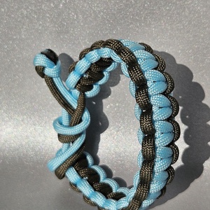 JEGES állítható paracord karkötő - ékszer - karkötő - fonott karkötő - Meska.hu