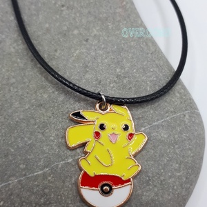 PIKACHU (Pokemon) nyaklánc - ékszer - nyaklánc - medálos nyaklánc - Meska.hu