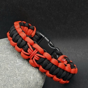 SPIDER SIMPLE paracord karkötő - ékszer - karkötő - fonott karkötő - Meska.hu