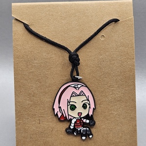 Sakura (Naruto) nyaklánc, Ékszer, Nyaklánc, Medálos nyaklánc, Ékszerkészítés, MESKA