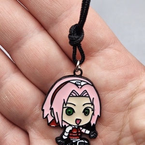 Sakura (Naruto) nyaklánc - ékszer - nyaklánc - medálos nyaklánc - Meska.hu