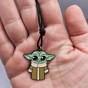 Yoda nyaklánc - ékszer - nyaklánc - medálos nyaklánc - Meska.hu