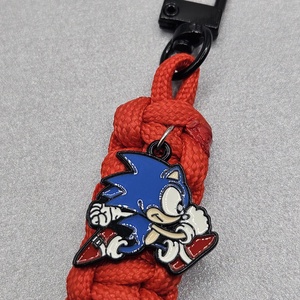 SONIC kulcstartó/táskadísz, Táska & Tok, Kulcstartó & Táskadísz, Táskadísz, Csomózás, MESKA