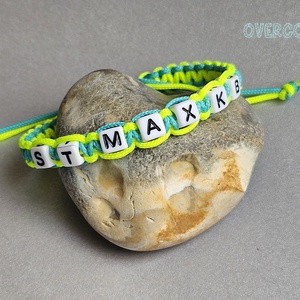 MAX  (neves karkötő) - ékszer - karkötő - gyöngyös karkötő - Meska.hu