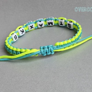 MAX  (neves karkötő) - ékszer - karkötő - gyöngyös karkötő - Meska.hu