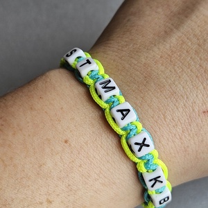 MAX  (neves karkötő) - ékszer - karkötő - gyöngyös karkötő - Meska.hu