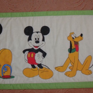 Mickey falvédő , Otthon & Lakás, Babaszoba, gyerekszoba, Falvédő gyerekszobába, Festészet, Meska