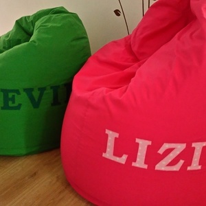 Névre szóló babzsákfotel közepes  méret -  - Meska.hu