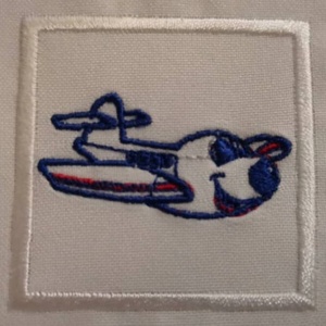 Repülő 2. minta felvarrható, hímzett ovis jel több méretben, Játék & Sport, Ovis felszerelés, Óvodai jelek, Varrás, Hímzés, MESKA