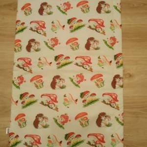 Bélelt lepedő gombás-sünis , Játék & Sport, Ovis felszerelés, Ovis lepedő, Varrás, MESKA