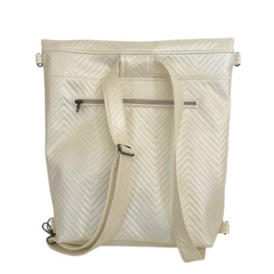 SuziartBag Krém steppelt 2in1 táska - táska & tok - kézitáska & válltáska - válltáska - Meska.hu