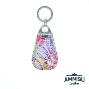 Színes mintás csepp alakú swarovski köves kulcstartó H4017 - táska & tok - kulcstartó & táskadísz - kulcstartó - Meska.hu