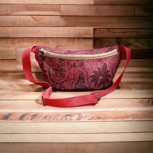 Nagy méretű övtáska - Meska.hu