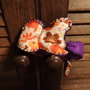 Őszi nyúl madarakkal - otthon & életmód - dekoráció - fali és függő dekoráció - függődísz - Meska.hu