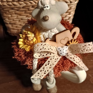 Bárányos bögre dísz -  - Meska.hu