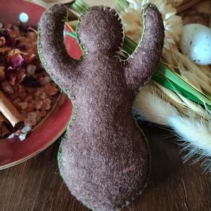 Vénusz figura (barna, fa dísszel) - otthon & életmód - dekoráció - dísztárgy - Meska.hu