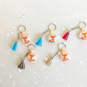 Rókás kulcstartó  - táska & tok - kulcstartó & táskadísz - kulcstartó - Meska.hu