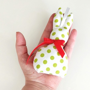 Húsvéti Textil nyuszi  3 db - otthon & életmód - dekoráció - fali és függő dekoráció - függődísz - Meska.hu