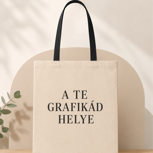 Vászontáska egyedi grafikával - Meska.hu