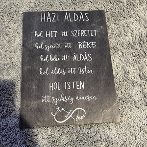 Házi áldás - otthon & életmód - dekoráció - fali és függő dekoráció - falra akasztható dekor - Meska.hu