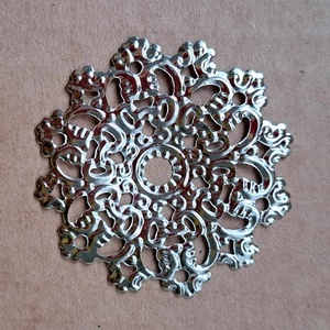 Fém dísz - ezüst színű, Kellékek & szerszámok, Dekorációs kellékek, Egyéb kellékek, Decoupage, transzfer és szalvétatechnika, Mindenmás, MESKA