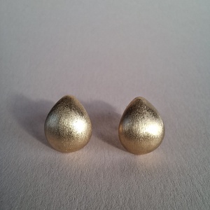 Minimalista csepp alakú ezüst ékszerszett - ékszer - ékszerszett - Meska.hu