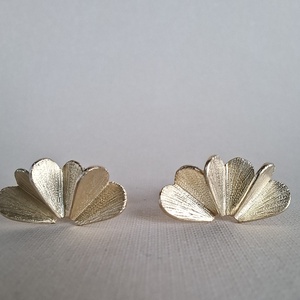 Minimalista virág alakú ezüst ékszerszett - ékszer - ékszerszett - Meska.hu