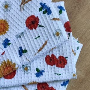 Kéztörlő kendő - Nyári mező - S - otthon & életmód - konyhafelszerelés, tálalás - konyhai textil - konyharuha & törlőkendő - Meska.hu