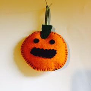 Őszi tök díszek - otthon & életmód - dekoráció - halloween - halloweeni tök és lámpás - Meska.hu