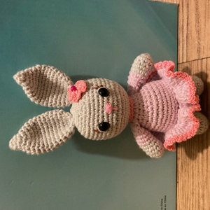 Húsvéti fiú nyuszi amigurami technikával - játék & sport - plüssállat & játékfigura - nyuszi - Meska.hu