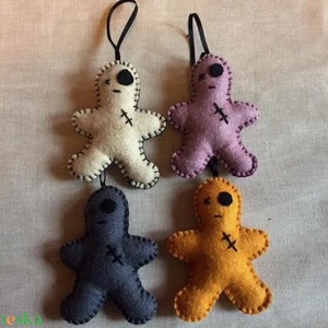 Wooduu babák - otthon & életmód - dekoráció - halloween - halloweeni figurák - Meska.hu