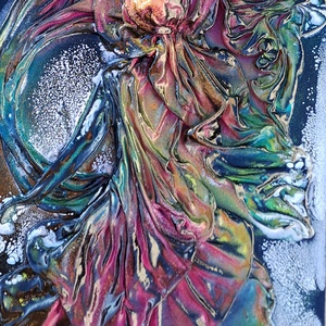 Tánc,  20x30cm - Meska.hu