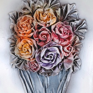 Rózsák, 20x30cm - Meska.hu