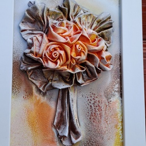 Rózsás kép - otthon & életmód - dekoráció - kép & falikép - 3d képek - Meska.hu