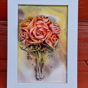 Rózsás kép - Meska.hu