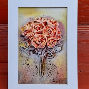 Rózsás kép - Meska.hu